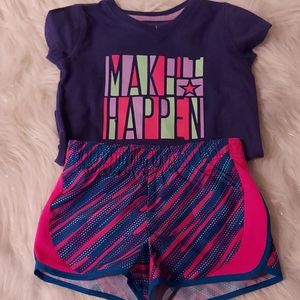 Xersion Toddler short set